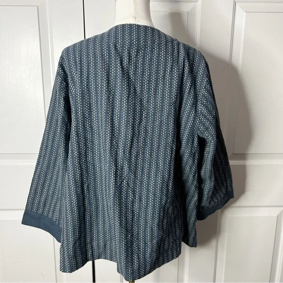 Pure Jill Cotton Dobby Jacket (size 2X) - Picture 7 of 10